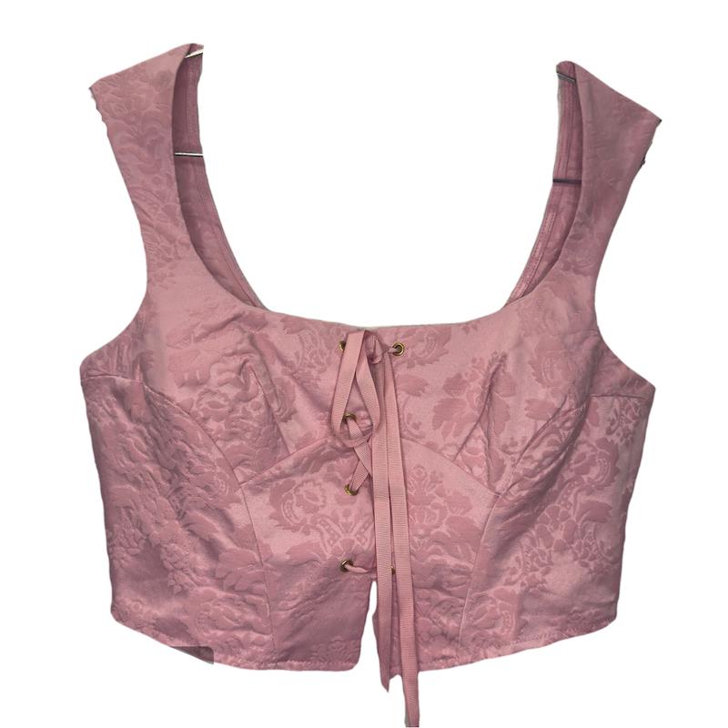 کراپ تاپ کرستی ژاکار‌د زنانه برند آسوس ASOS