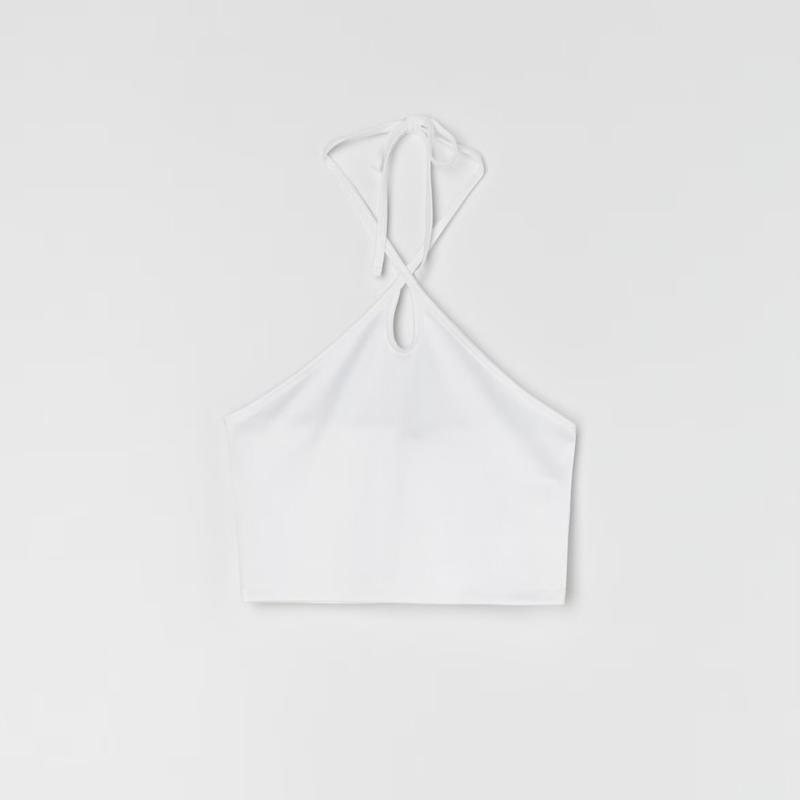 کراپ تاپ کبریتی گردنی زنانه سینسای لهستان Sinsay