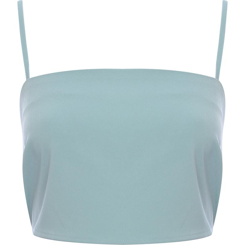 کراپ تاپ ساتن مات رسمی ‌زنانه برند آسوس ASOS