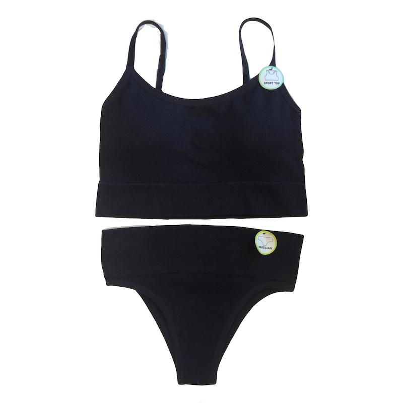 ست کراپ تاپ و شورت اسپرت سینسای لهستان