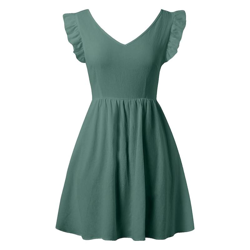 پیراهن مینی زنانه کاپشه انگلیس کد CAA05A4A068RR