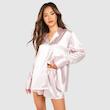 ست لباس خواب زنانه برند boohoo انگلیس