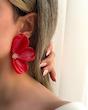 گوشواره گل اورسایز