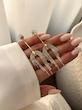 گوشواره جواهری آویز