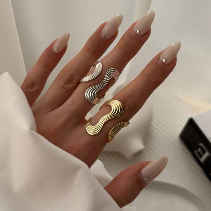 انگشتر موج شیاردار