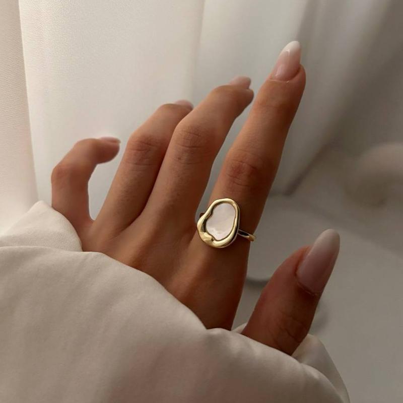 انگشتر صدفی دفرمه