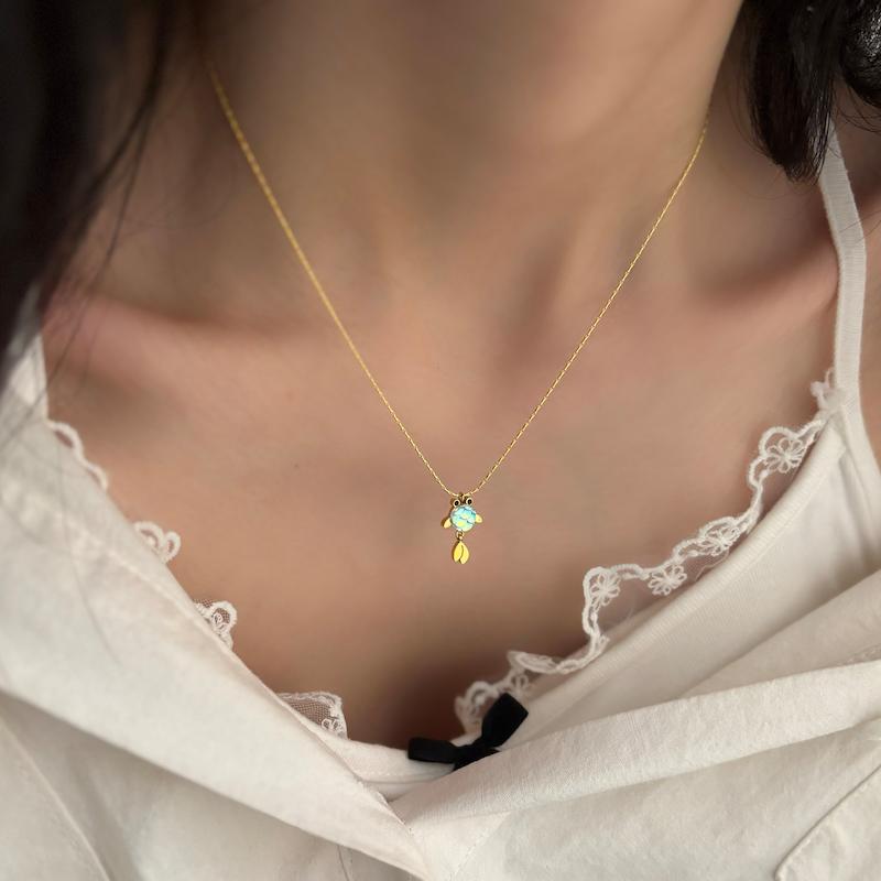 گردنبند ماهی پولکی