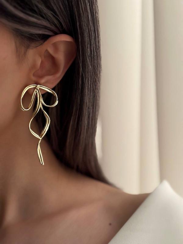 گوشواره پاپیون 