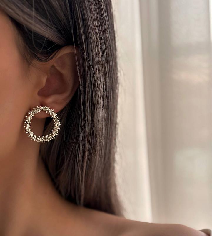 گوشواره خاویاری ساده