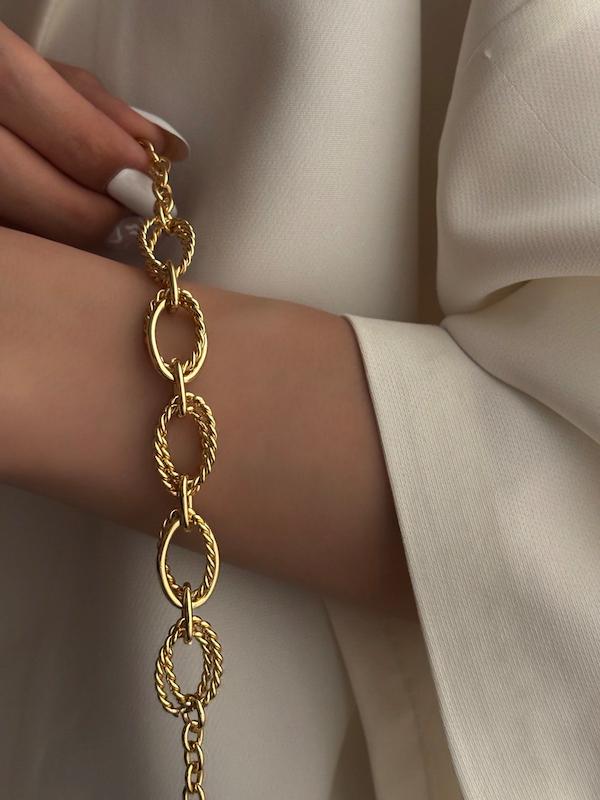 دستبند فشن گلد