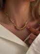 گردنبند سه لاین حلقه ای