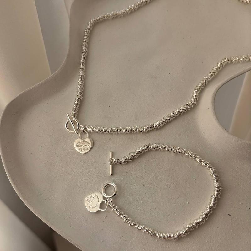 ست طرح تیفانی آویز قلب