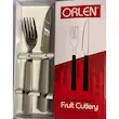محتویات ست چاقو و چنگال میوه خوری ۱۲ پارچه اورلن ORLEN رنگ طوسی