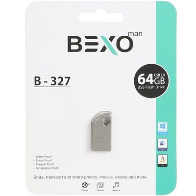 فلش  بکسو مدل B-327 ظرفیت 64 گیگابایت ا Bexo B-327 Flash Memory 64GB