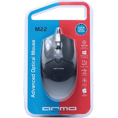 ماوس سیم دار آرمو مدل M22 ا Armo Wired M22 mouse