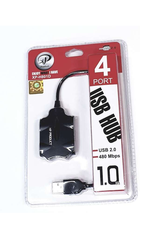 هاب XP-H801C 4-Port USB Hub