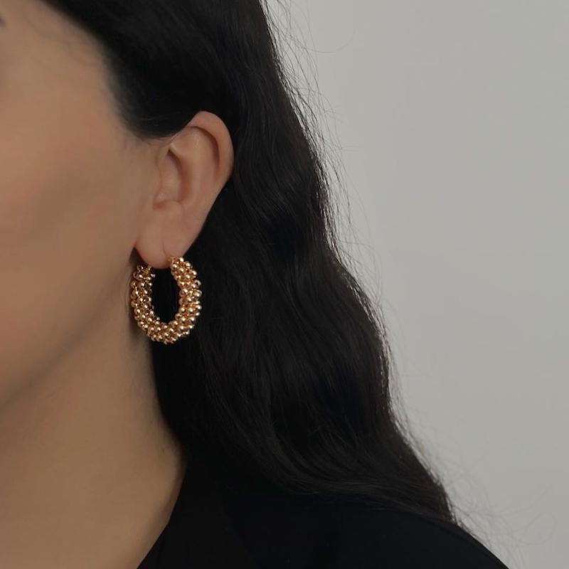 گوشواره گرد گوی 