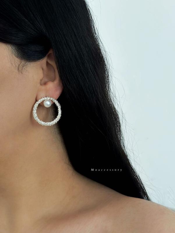 گوشواره خاویاری مروارید