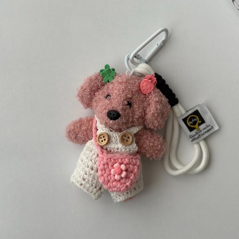 چارم بگ تدی لباس سفید