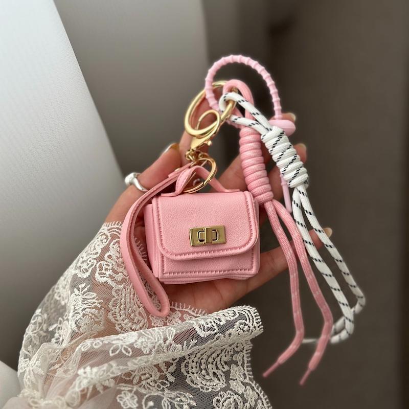 چارم بگ کیف صورتی