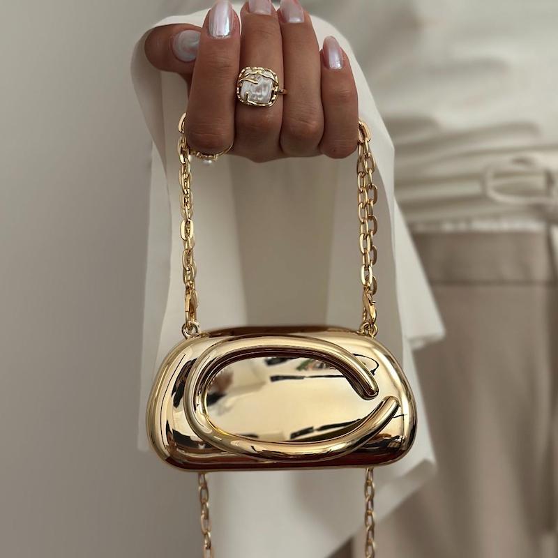 مینی بگ مستطیل طلایی