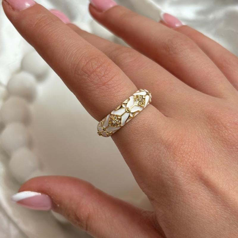 انگشتر میناکاری