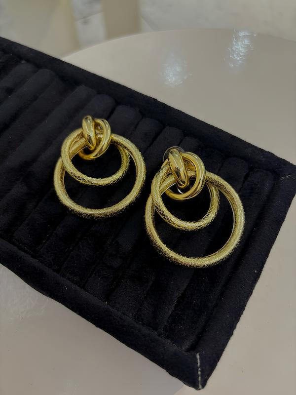 گوشواره حلقه ای تودرتو