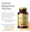 قرص کلسیم منیزیم زینک سولگار100عددی-- calcium.magnesium.zinc Solgar 