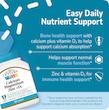 قرص کلسیم منیزیم زینک و ویتامین دی سنتری90 عددی--calcium.magnesium.zinc+D3  21century 