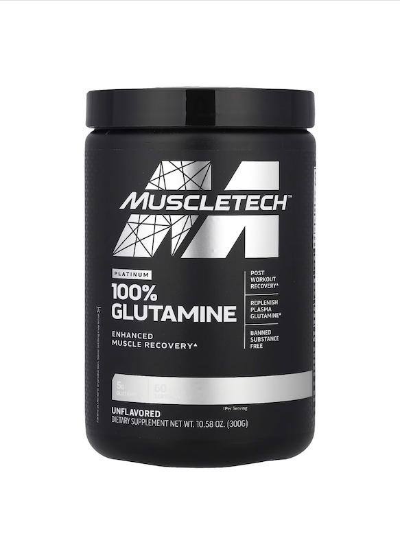 پودر گلوتامین ماسل تک300گرم--glutamine Muscletech