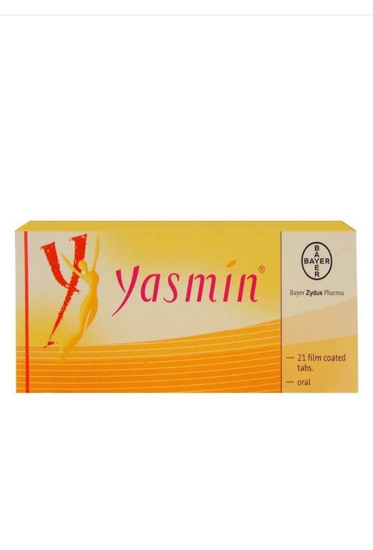 قرص یاسمین ۳ میلی‌گرم / ۰.۰۳ میلی‌گرم بایر  Yasmin® 