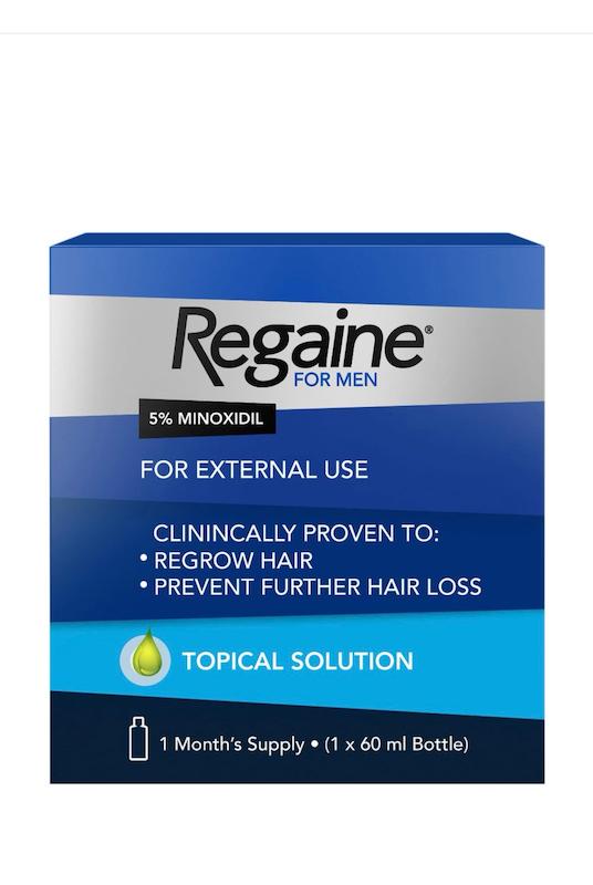 محلول ماینوکسیدیل ۵٪ ریگین آقایان  Regaine 5% Minoxidil Topical Solution for Men