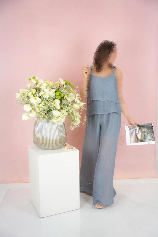 ست تاپ و شلوار Silk