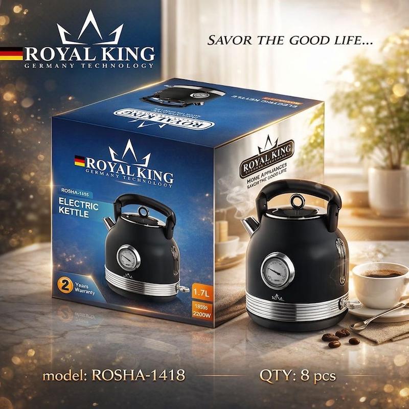 جعبه کتری برقی رویال کینگ Royal King کد1418