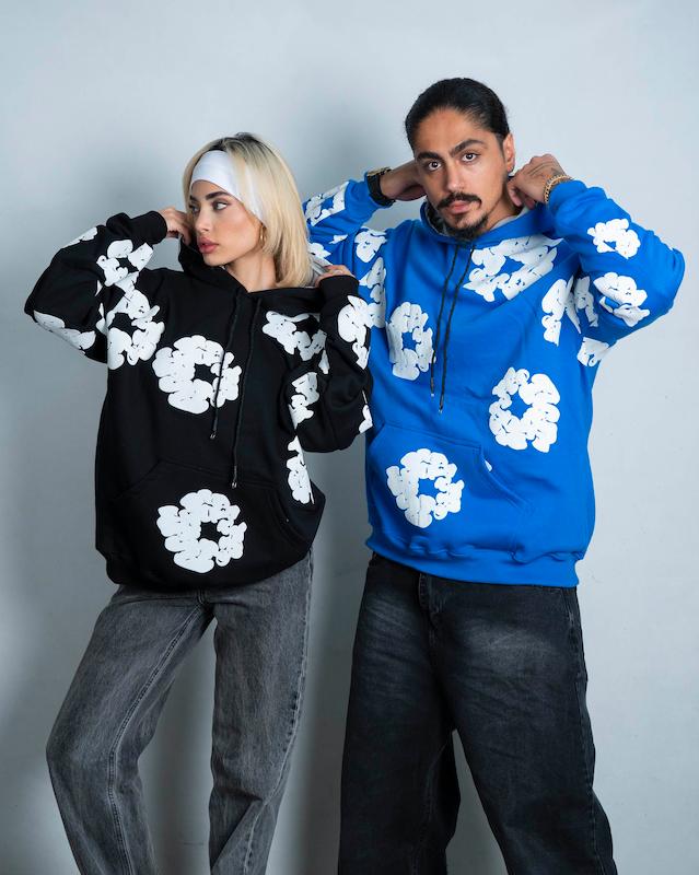 هودی لش باکسی طرح دنیم