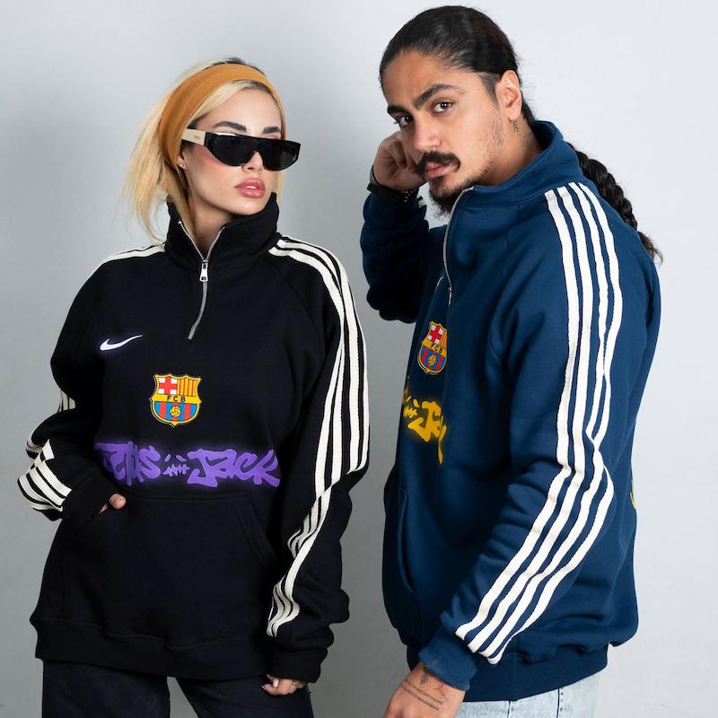 کیت نیم زیپ لش و باکسی