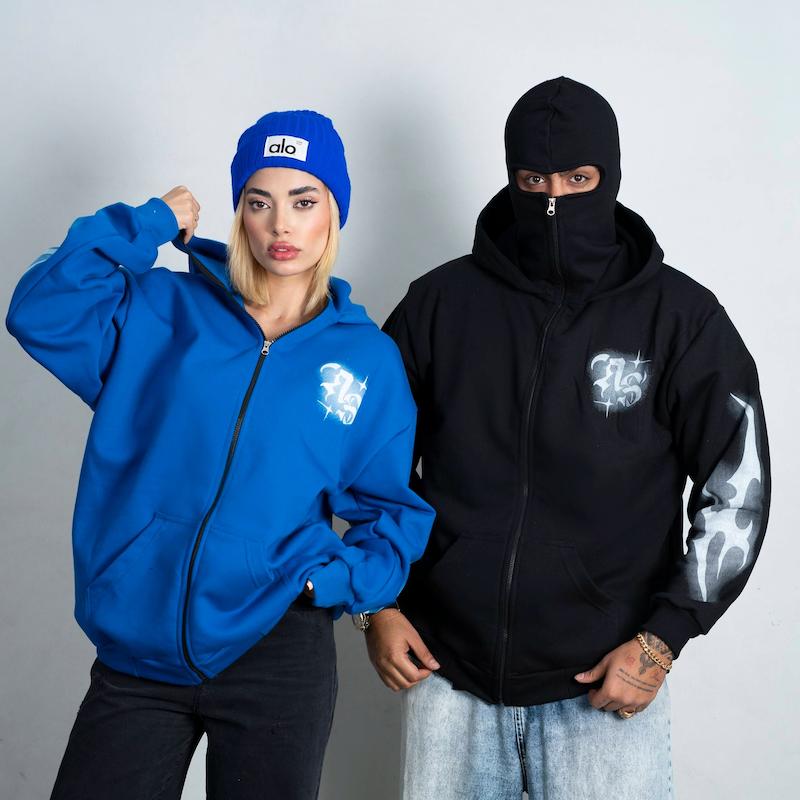 سوییشرت نینجا لش باکسی 2 کلاه 