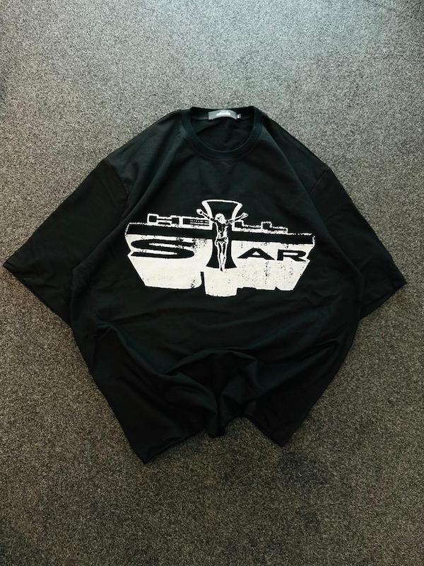 تیشرت لش باکسی گرم بالا