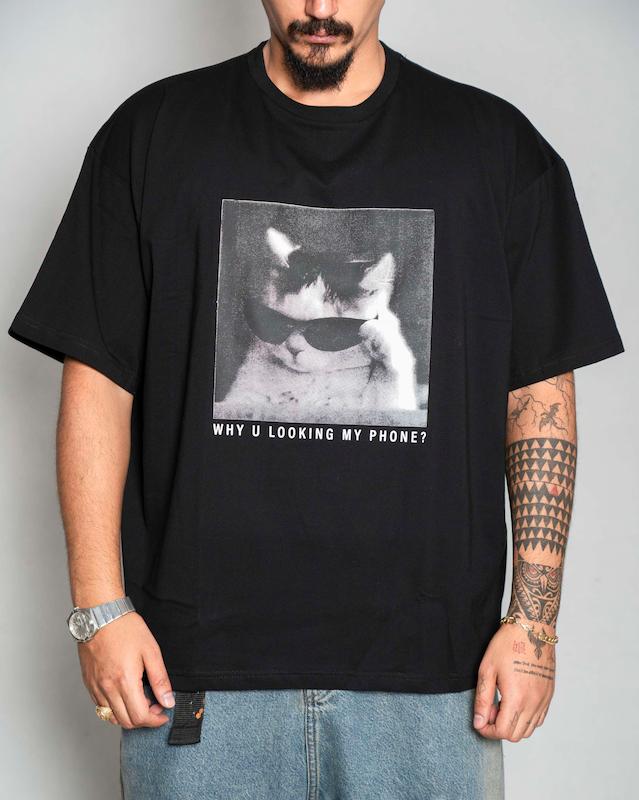 تیشرت لش باکسی پنبه