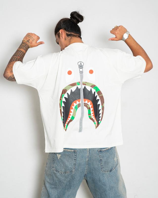 تیشرت لش باکسی پنبه