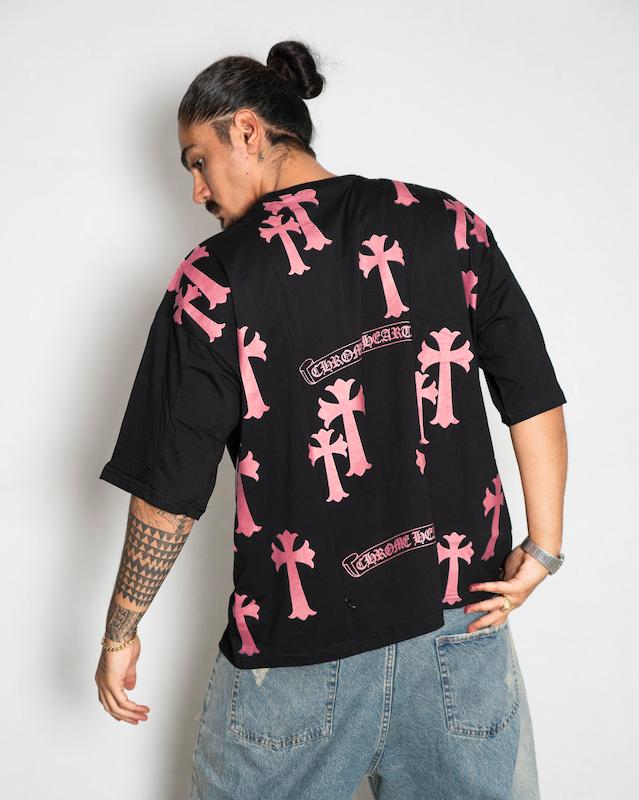 تیشرت لش باکسی پنبه