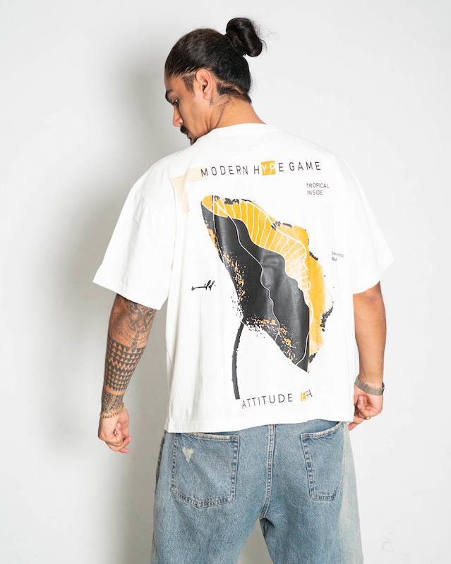 تیشرت لش باکسی پنبه