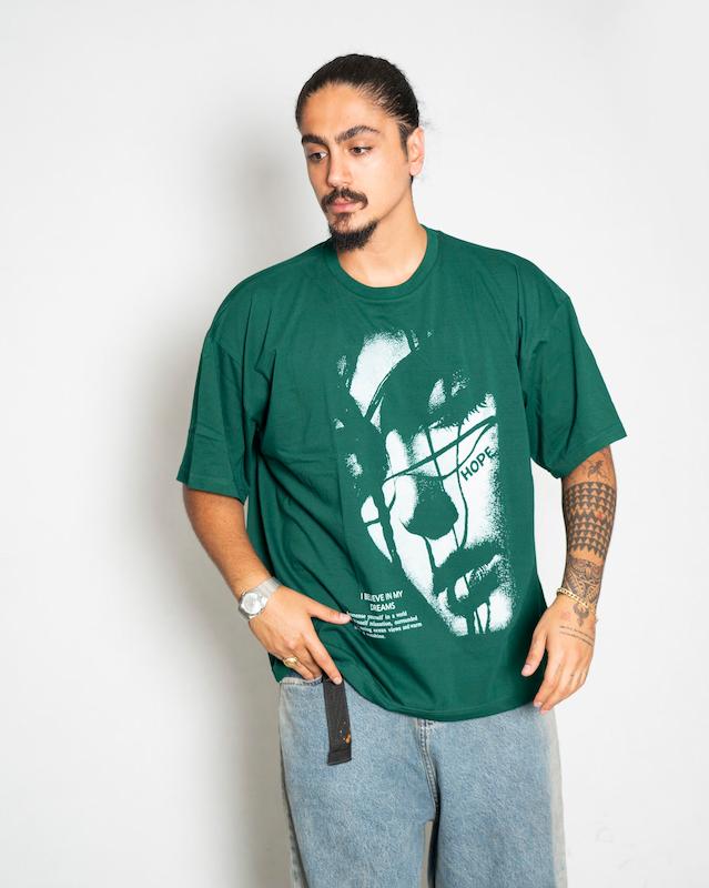 تیشرت لش باکسی پنبه