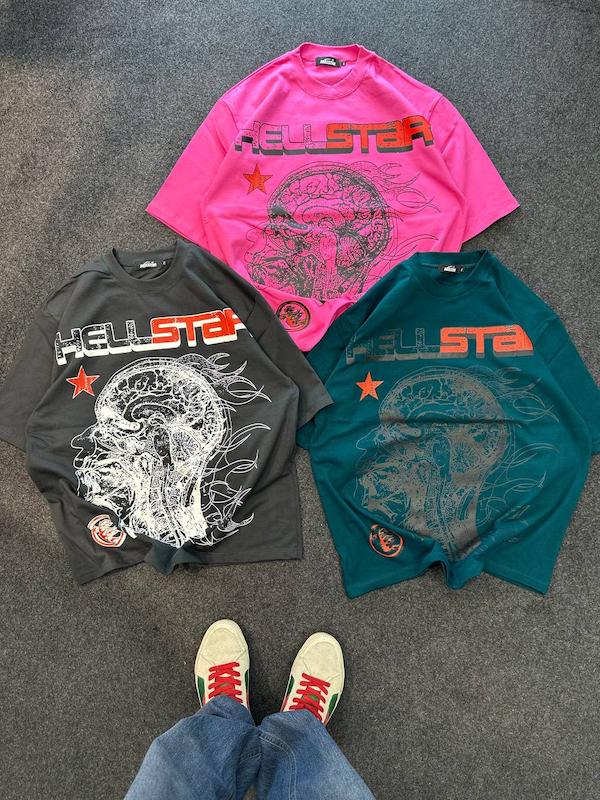 تیشرت لش باکسی گرم بالا