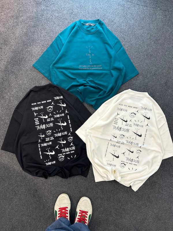 تیشرت لش باکسی گرم بالا