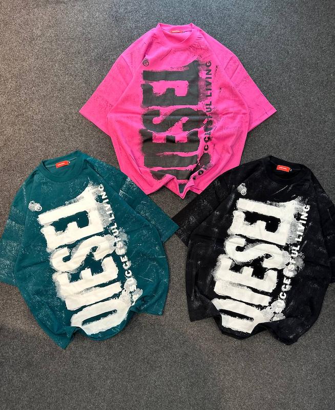 تیشرت لش باکسی گرم بالا