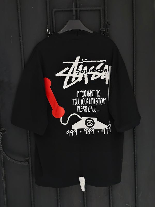 تیشرت لش باکسی گرم بالا