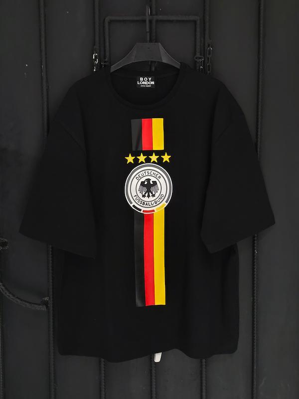 تیشرت لش باکسی گرم بالا