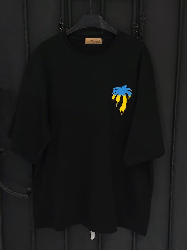 تیشرت لش باکسی گرم بالا