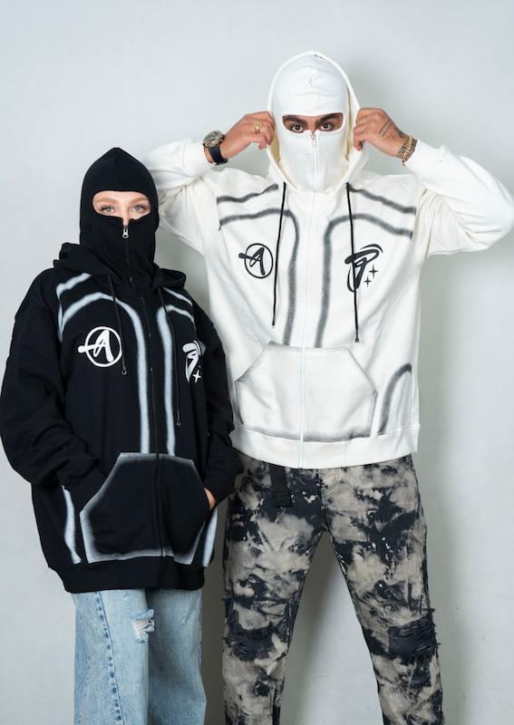 سوییشرت نینجا لش باکسی 2 کلاه